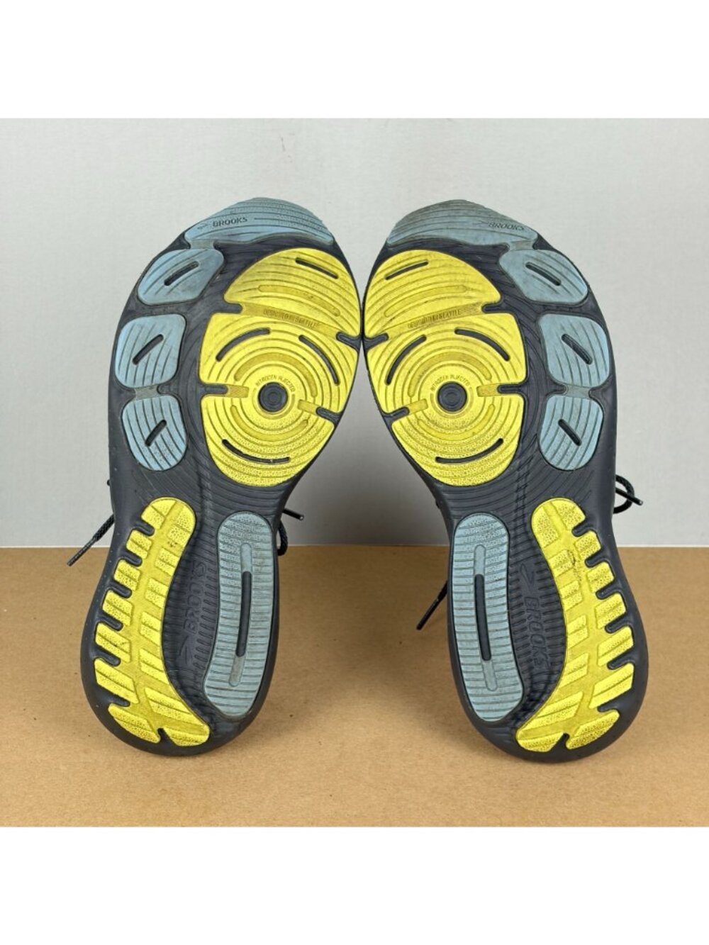 Brooks Glycerin 21 Stealthfit Knit Athletic Shoes Womens 10 Blue Multicolor - Picture 6 of 10